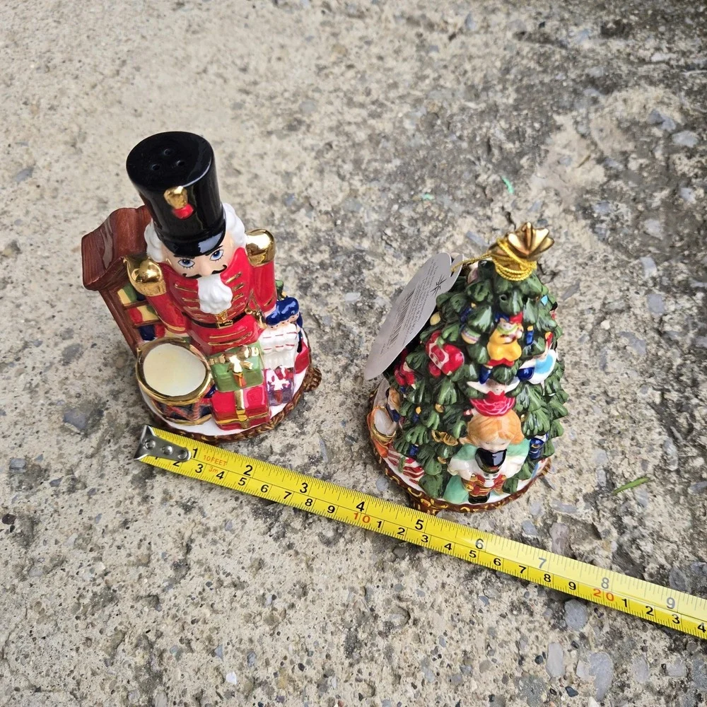 CHRISTOPHER RADKO Nutcracker Suite Collection SALT & PEPPER SET